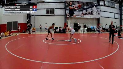 74 kg Champ. Round 3 - Carter Shupert, Cougar Wrestling Club vs Latrell Schafer, Georgia