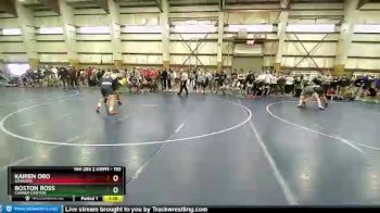 193 lbs Champ. Round 2 - Boston Ross, Corner Canyon vs Kairen Oro, Granger