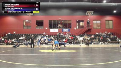 131 lbs Semifinal - Anna Dicugno, King University vs Jessica Corredor, King University