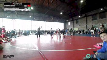 80 lbs Rr Rnd 1 - Breea Florez, Mojo Mulisha 12u vs Haven Pohlsander, Oklahoma Supergirls