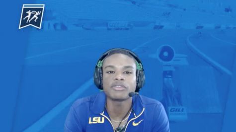 LSU's JuVaughn Harrison - Long Jump Champion