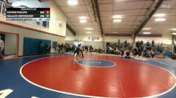 138 lbs 3rd Place Match - Malachi Smethhurst, Kelly Walsh vs Cayson Phillips, Newcastle