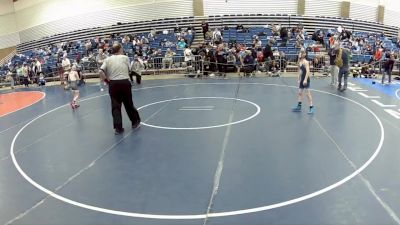 12U Boys - 74 lbs Cons. Round 4 - Kalix Kilpatrick, Grindhouse Wrestling vs Richard Hoover, South Hills Wrestling Academy