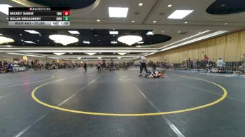 73 lbs Round Of 16 - Mickey Saenz, Threshold WC vs Nolan Broadbent, Sanderson Wr Ac