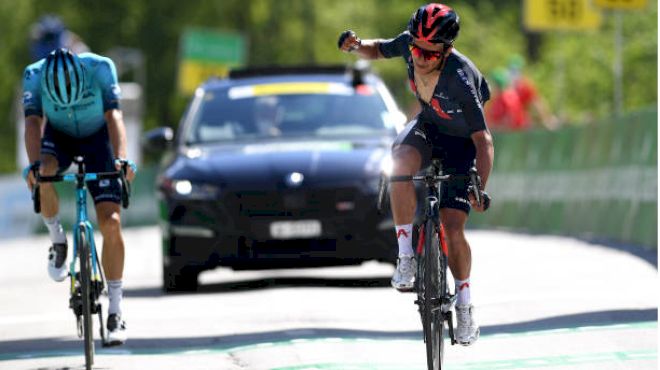 Ineos' Carapaz Makes Tour De France Statement At Swiss Summit