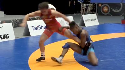 50kg Repechage - Erin Golston, USA vs Emilia Vuc, ROU