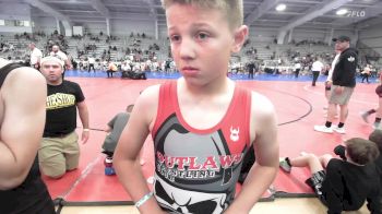 85 lbs Rr Rnd 1 - Nash Metcalfe, Indiana Outlaws Green vs Jace Sizemore, The Shop 814