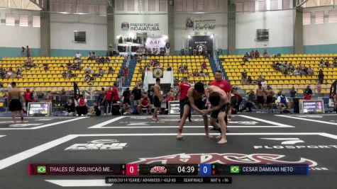 Cesar Damiani Neto vs Thales DE ASSUNCAO MELO 2025 ADCC Brazilian Nationals