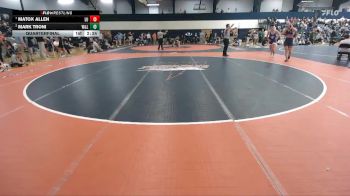 165 lbs Quarterfinal - Matox Allen, Liberty vs Mark Troni, Washington And Lee