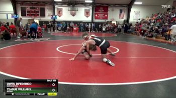 157 lbs Round 2 - Teague Williams, Solon vs Owen Difederico, Burlington