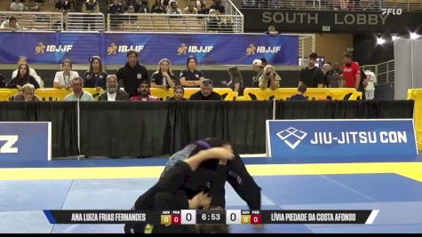 Lívia Piedade Da Costa Afonso vs Ana Luiza Frias Fernandes 2026 Pan Jiu Jitsu IBJJF Championship