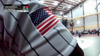 126 lbs Cons. Round 3 - Czar Quintanilla, University vs Alex Marchetti, Wyoming Seminary (PA)