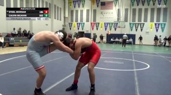 190 lbs 7th Place Match - Calvin McAvan, Dubuque Senior vs Steel Morgan, Linn-Mar