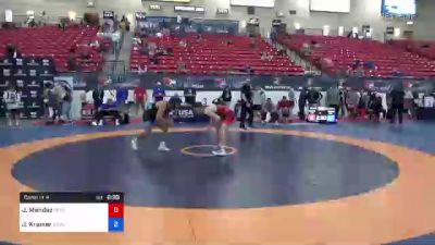 61 kg Consi Of 4 - Jesse Mendez, Region Wrestling Academy vs Josh Kramer, Sunkist Kids Wrestling Club