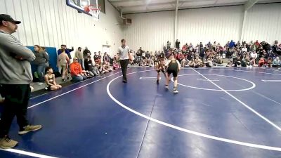 100 lbs Quarterfinal - Tucker Mason, Jay Wrestling Club vs Cory Hensley, Hilldale Youth Wrestling Club