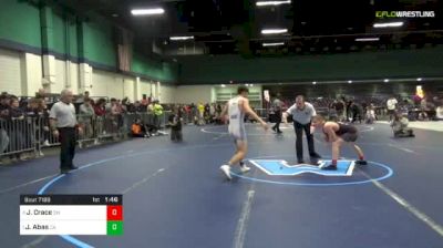 138 lbs Semifinal - Jordan Crace, Oh vs Jaden Abas, Ca