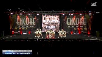 Thunder Elite - Cyclones [2025 L4.2 Senior - D2 Day 2] 2025 Encore Grand Nationals