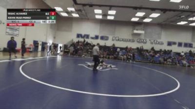 125 lbs Cons. Semis (16 Team) - Kevin Ruiz-Perez, Chabot College vs Issac Alvarez, Modesto Junior College