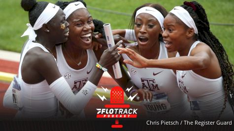 Athing Mu Splits Ridiculous 48.85 On 4x4 Anchor, A&M Break Collegiate Record