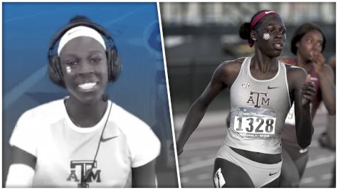 Texas A&M's Athing Mu After Re-Breaking The NCAA 400m Record