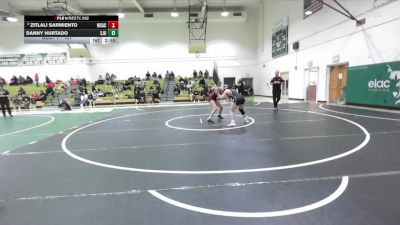 131 lbs Champ. Round 1 - Danny Hurtado, San Joaquin Delta vs Zitlali Sarmiento, Mt. San Antonio College