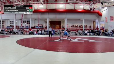 125 lbs Cons. Round 2 - Donovin Fields, Elmhurst University vs Edward Alizio, Case Western Reserve