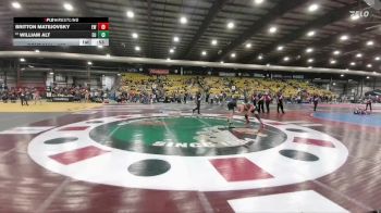 157 lbs 7th Place Match - Britton Matejovsky, Eaglecrest Wrestling vs William Alt, Eastside United