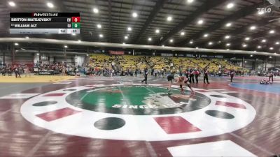 157 lbs 7th Place Match - Britton Matejovsky, Eaglecrest Wrestling vs William Alt, Eastside United