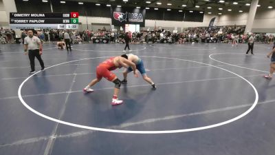 157 lbs Champ. Rd Of 16 - Dimetry Molina, Esperanza High School Wrestling vs Torrey Paplow, Berge Elite Wrestling Academy