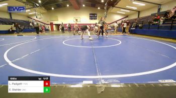 126 lbs Final - Lane Padgett, Team Tulsa Wrestling Club vs Eli Stahler, Cowboy Wrestling Club