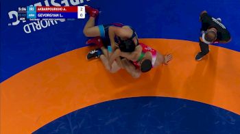 125 kg Final - Ali Akbarpourkhordouni, IRI vs Lyova Gevorgyan, ARM