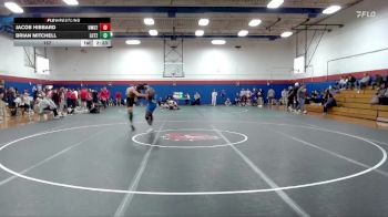 157 lbs Finals (2 Team) - Brian Mitchell, Luther(2) vs Jacob Hibbard, Wisconsin-Oshkosh(2)