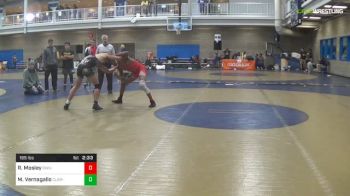 165 lbs Consolation - Roderick Mosley, Gardner-Webb Unattached vs Mike Vernagallo, Clarion Unattached