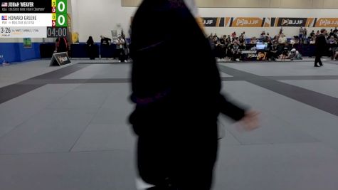 JONAH WEAVER vs HOWARD GREENE 2026 PBJJF Pan American Jiu-Jitsu Championships