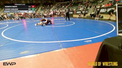 105 lbs Round Of 16 - Kamdyn Smith, F-5 Grappling vs Jaxon Carlson, WTC