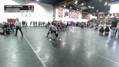 126 lbs Champ. Round 2 - Nathan Ramirez, San Dimas vs Gabriel Valladares, Heritage