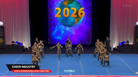 Cheer Industry [2026 L6 International Open Large Coed Semis] 2026 The Cheerleading Worlds