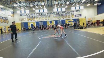 130 lbs Quarterfinal - Nova Estrada, Daughters Of Zion vs Kyrie-jade Brunson, Camden Outsiders