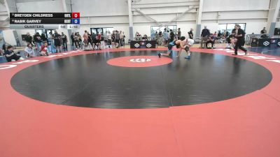 157 lbs Quarters - Breyden Childress, Outlaw vs Rasik Garvey, OCRTC