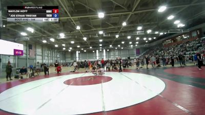 144 lbs Champ. Round 2 - Waylon Hoyt, NWWC vs Joe Ethan Tristan, Victory Wrestling-Central WA