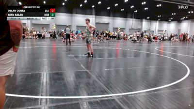 147 lbs Round 2 (8 Team) - Dylan Couey, MatLife vs Juan Salas, MF Army