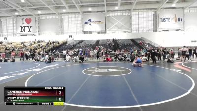 145 lbs Cons. Round 4 - Cameron Monahan, Geneva Wrestling Club vs Remy O`Keefe, Club Not Listed