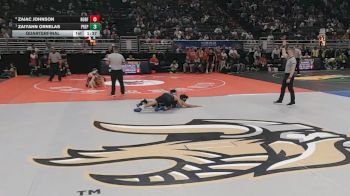 Quarterfinal - Zaiyahn Ornelas, Creighton Prep vs Zaiac Johnson, Norfolk