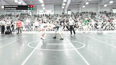 182 lbs Round Of 64 - Jonathan Gretz, VA vs Colton Seuss, NH