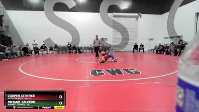 80 lbs Round 2 (8 Team) - Reza Khademi, DC Wrestling Academy vs Parker Duitsman, Burnett Trained