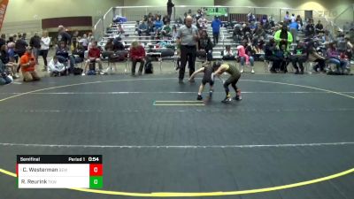 38 lbs Semifinal - Cayden Westerman, Kodiak Attack vs Ryker Reurink, TKWC