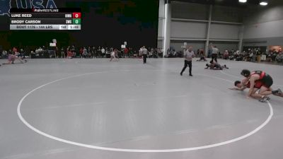 144 lbs Champ. Rd Of 64 - Luke Reed, Iowa vs Brody Carson, Silverback Wrestling Club