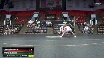 112 lbs Cons. Round 4 - Kaiden Barker, Louisville WC vs Cameron Gibson, Wellington