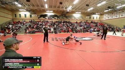 110 lbs Cons. Round 2 - Camden Smith, Ascend Wrestling Academy vs Tyee Fankhauser, Anacortes Hawkeyes Wrestling Club