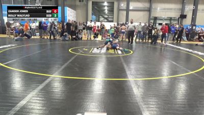 128 lbs Semifinal - Zander Jones, Marysville vs Rolly Walylko, Boswell